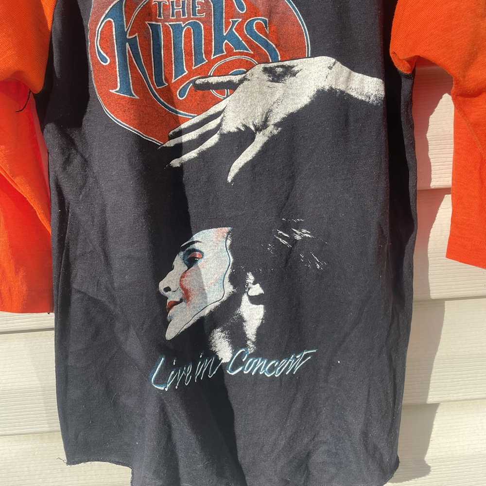 Band Tees × Tour Tee × Vintage 1979 The Kinks “wi… - image 5