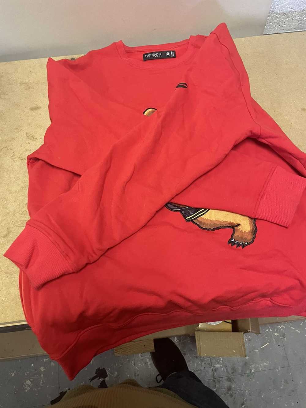 Hudson Outerwear Hudson sweatshirt red Size Large… - image 4