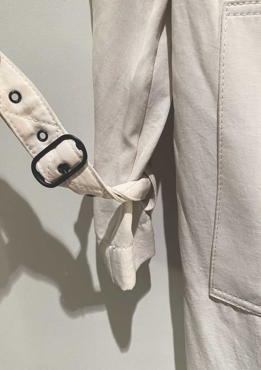 Acne Studios Cream white lucia trench coat ss17 r… - image 10