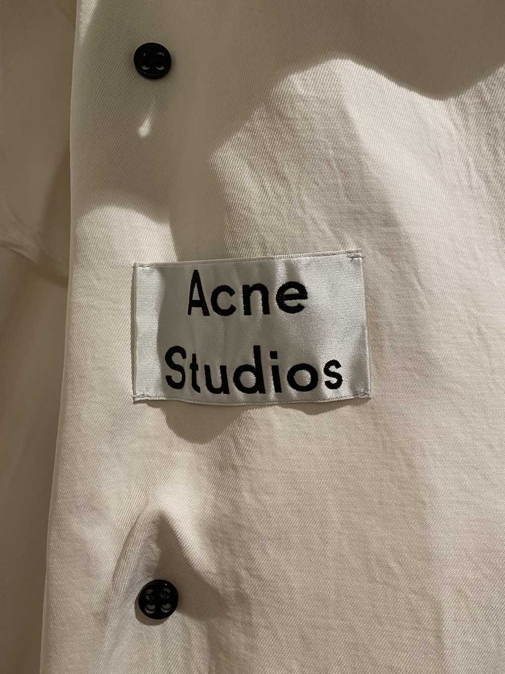 Acne Studios Cream white lucia trench coat ss17 r… - image 11