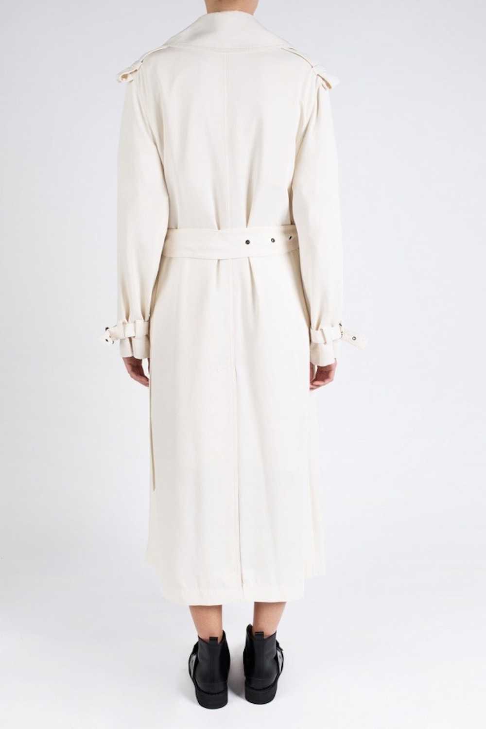 Acne Studios Cream white lucia trench coat ss17 r… - image 4