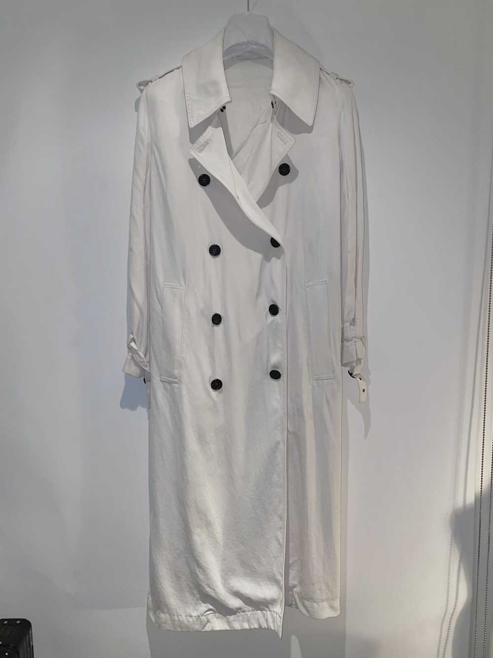 Acne Studios Cream white lucia trench coat ss17 r… - image 5