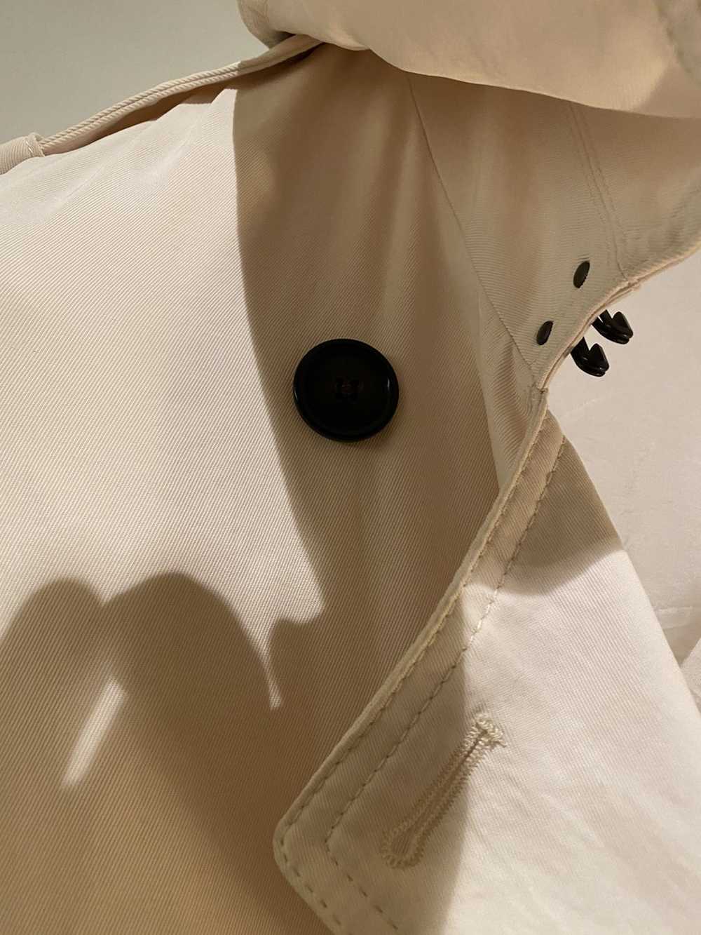 Acne Studios Cream white lucia trench coat ss17 r… - image 8