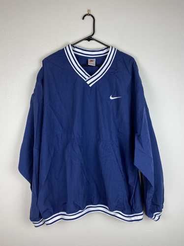 Mariners Deadstock Seattle V-Neck Nike Vintage 90s Pullover Windbreake –  thefuzzyfelt