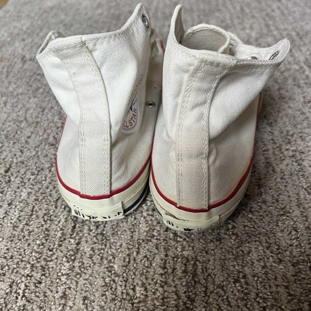 Designer Vintage 80s Converse Chuck Taylor White … - image 5