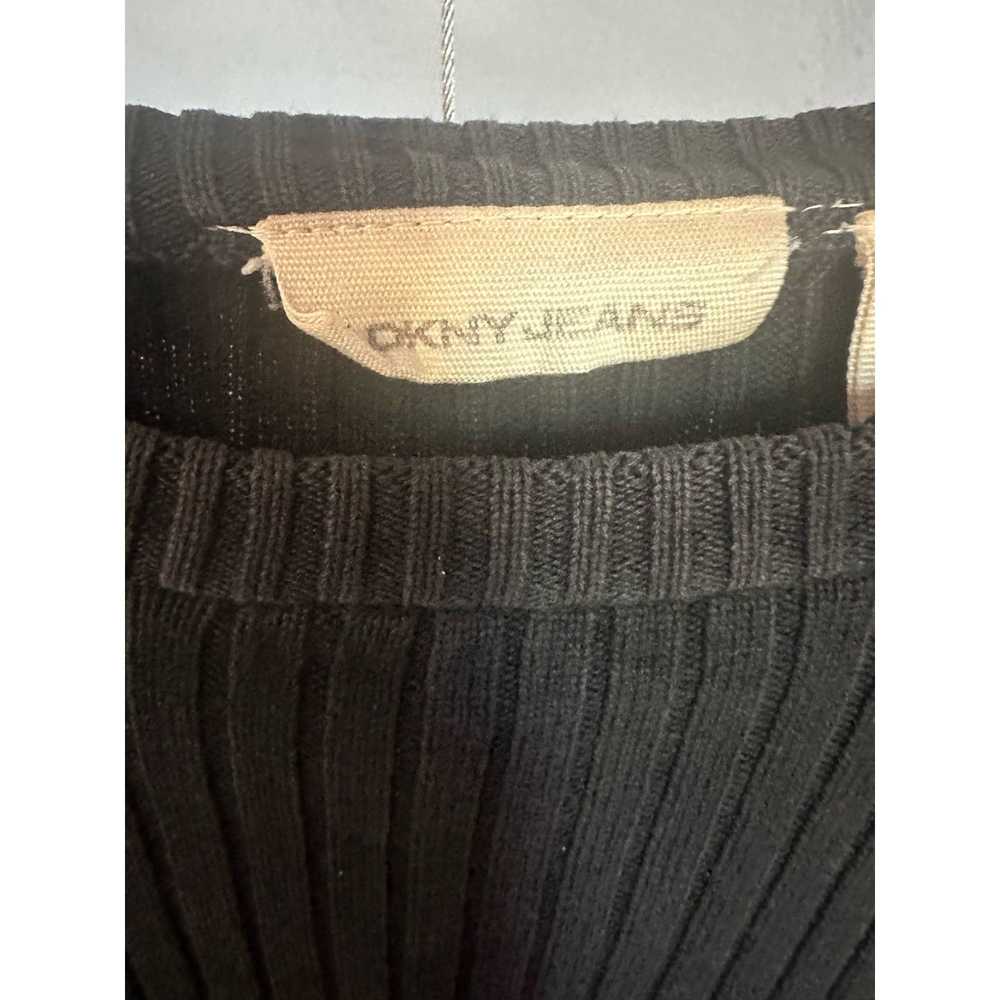 DKNY DKNY Jeans sweater Gray &Black size Medium - image 5