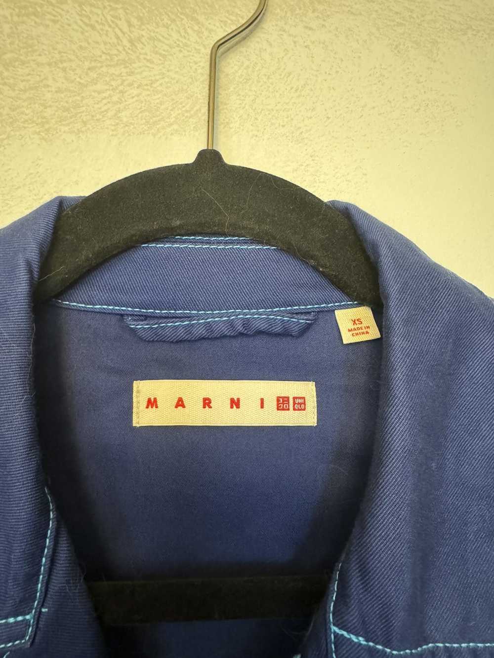 Marni × Uniqlo Marni x Uniqlo Overshirt/Chore Coat - image 3