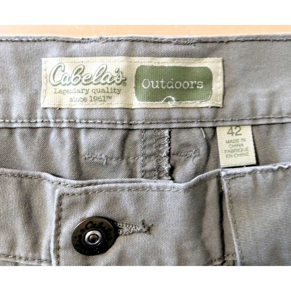 Cabelas Cabelas Outdoors Khaki Shorts 42 Tan Carg… - image 4