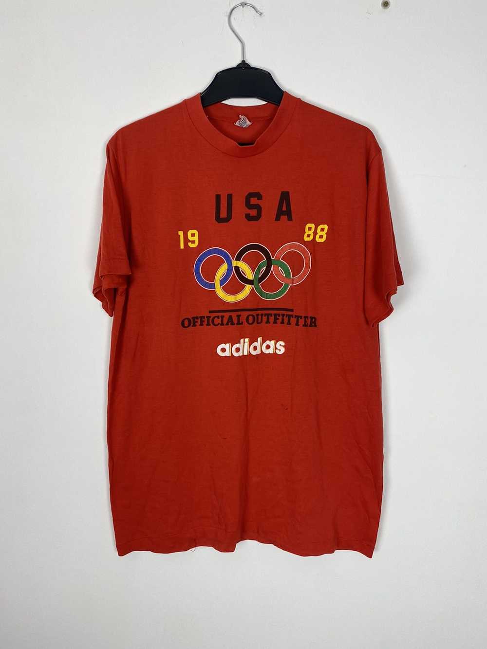 Adidas × Usa Olympics × Vintage 1988 Vintage Adid… - image 1