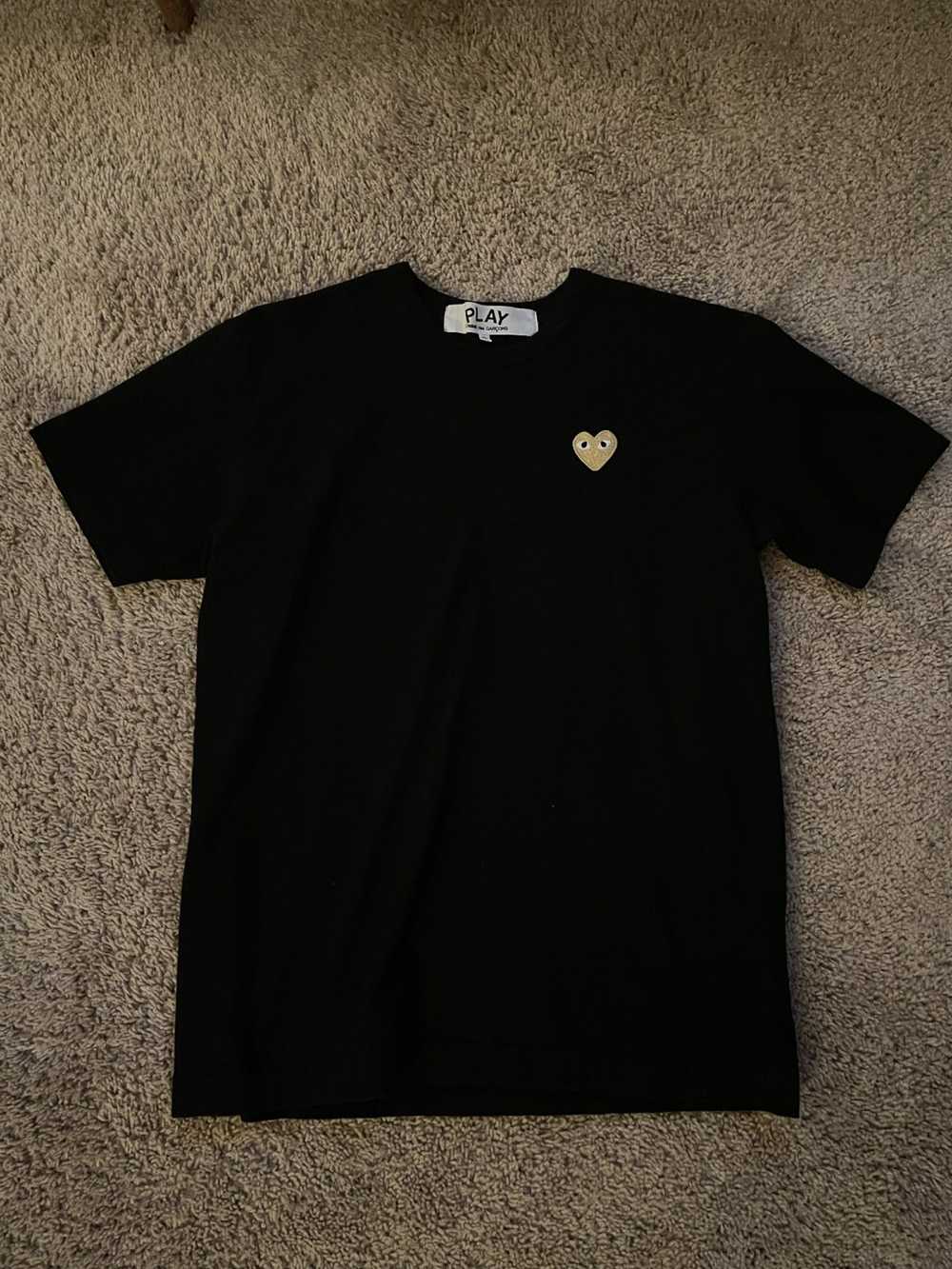 Comme Des Garcons Play Gold heart black cdg play … - image 3