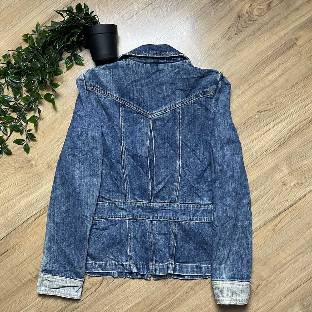 Denim Jacket × Designer × Kenneth Cole Vintage 90… - image 7