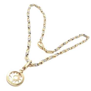 Bvlgari Tondo Sun Yellow Gold Sun Pendant 18k/SS … - image 1