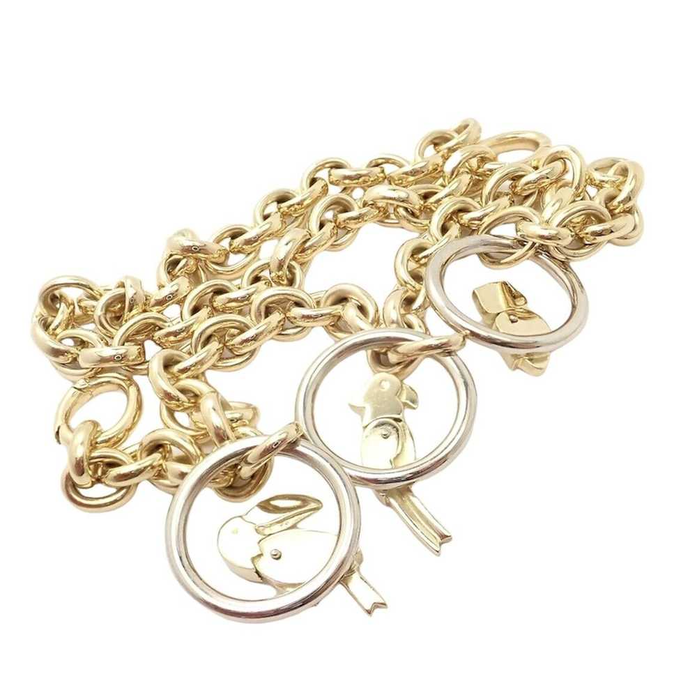 Pomellato Pomellato 18k Yellow Gold Bird Chain 2 … - image 11