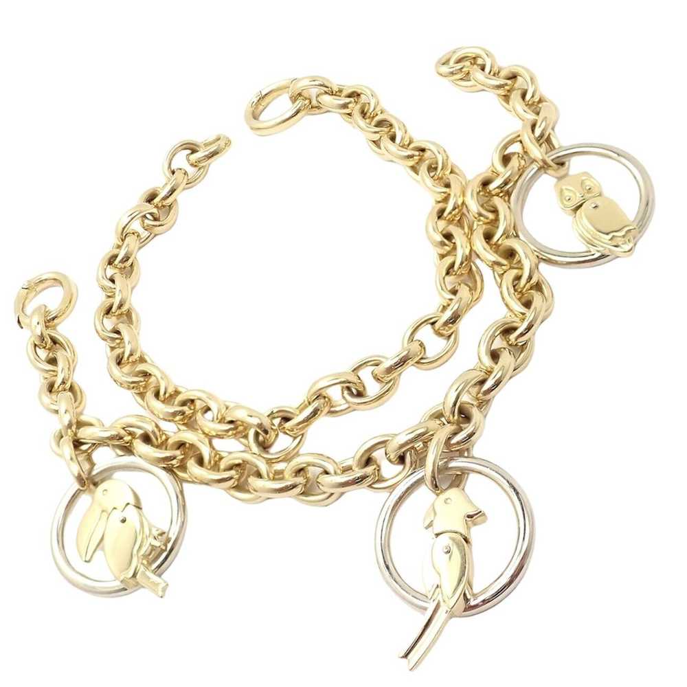 Pomellato Pomellato 18k Yellow Gold Bird Chain 2 … - image 1