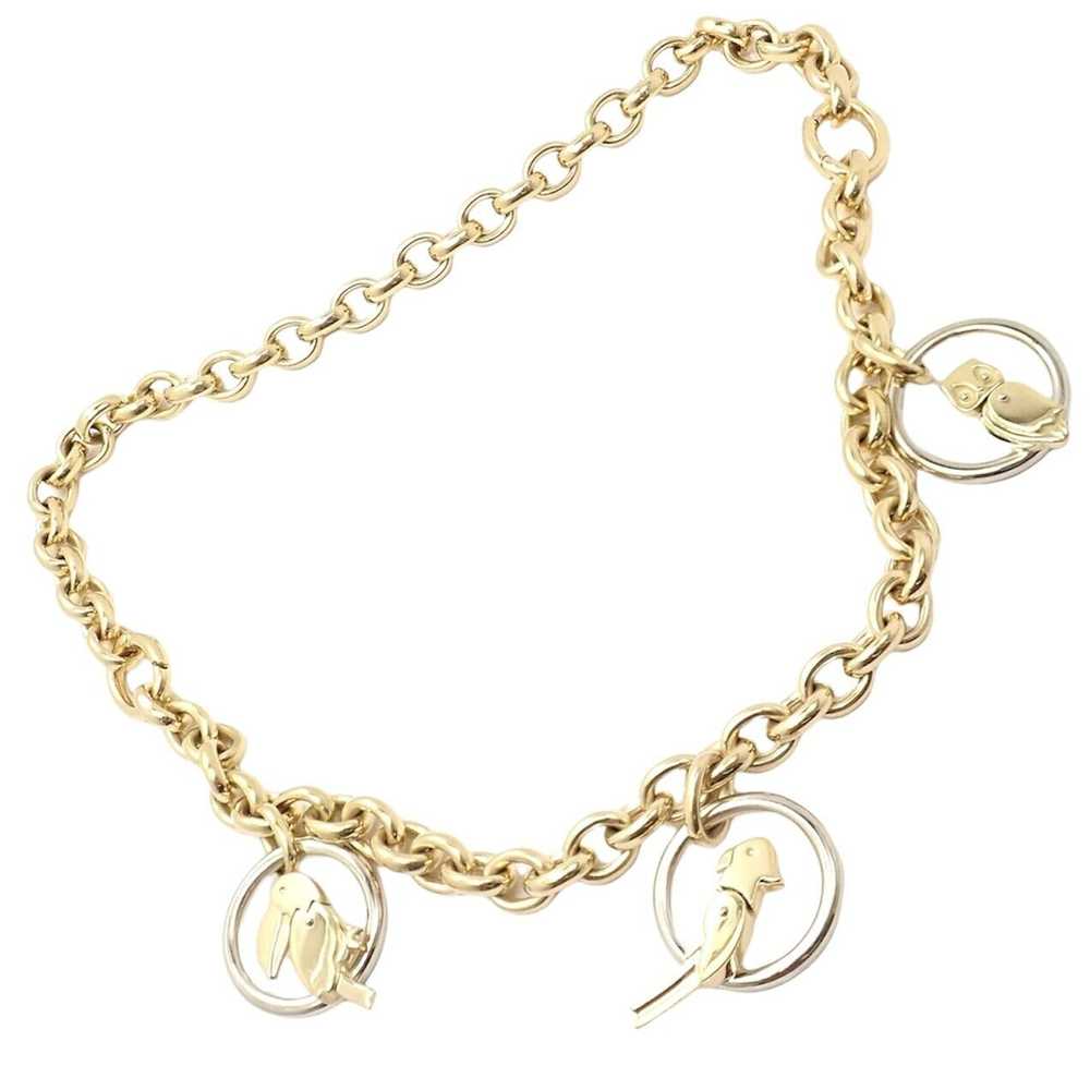 Pomellato Pomellato 18k Yellow Gold Bird Chain 2 … - image 2