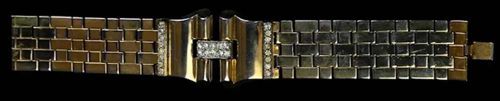 Elegant Trifari Retro Necklace Bracelet Set - image 4