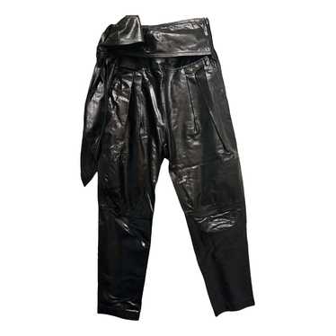 Iro Fall Winter 2019 leather carot pants