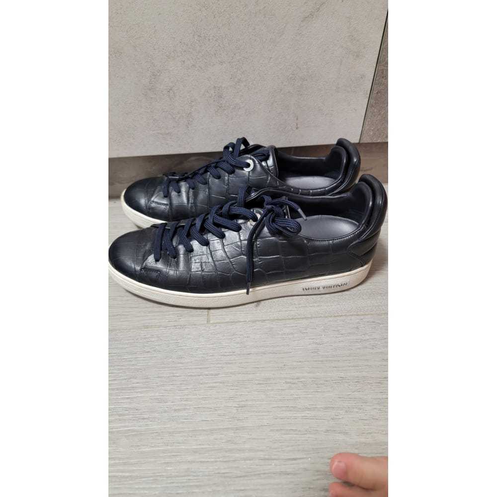 Louis Vuitton Frontrow leather low trainers - image 2