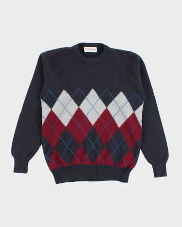 90's Men's Yves Saint Laurent Knit Jumper - S - image 1