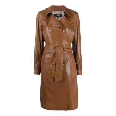 Arma Leder Leather trench coat - Gem