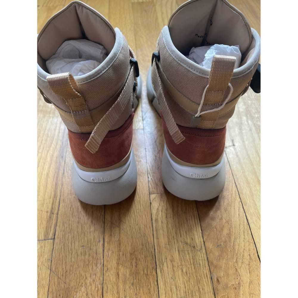 Chloé Sonnie cloth trainers - image 6