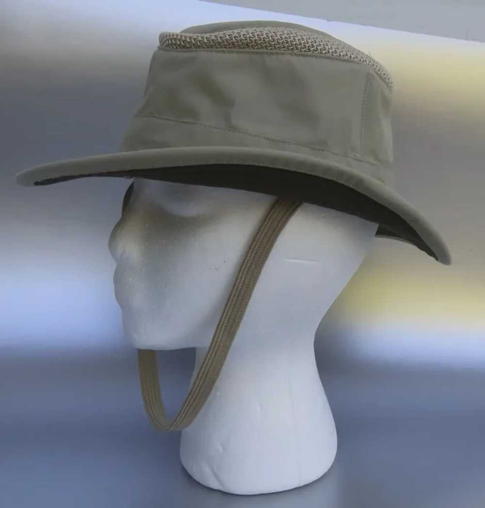 Tilley LTM5 Nylon Airflo Hat Khaki Size 6 7/8" - image 2