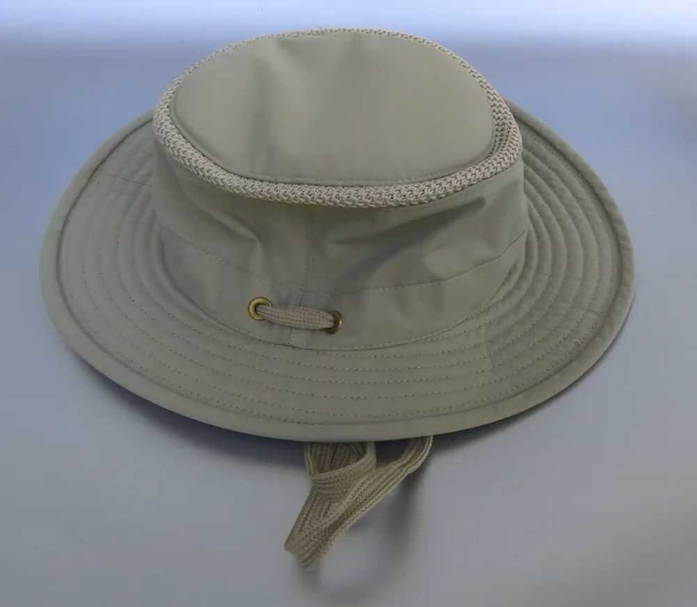 Tilley LTM5 Nylon Airflo Hat Khaki Size 6 7/8" - image 3