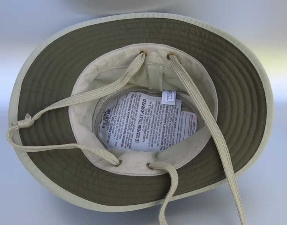 Tilley LTM5 Nylon Airflo Hat Khaki Size 6 7/8" - image 4