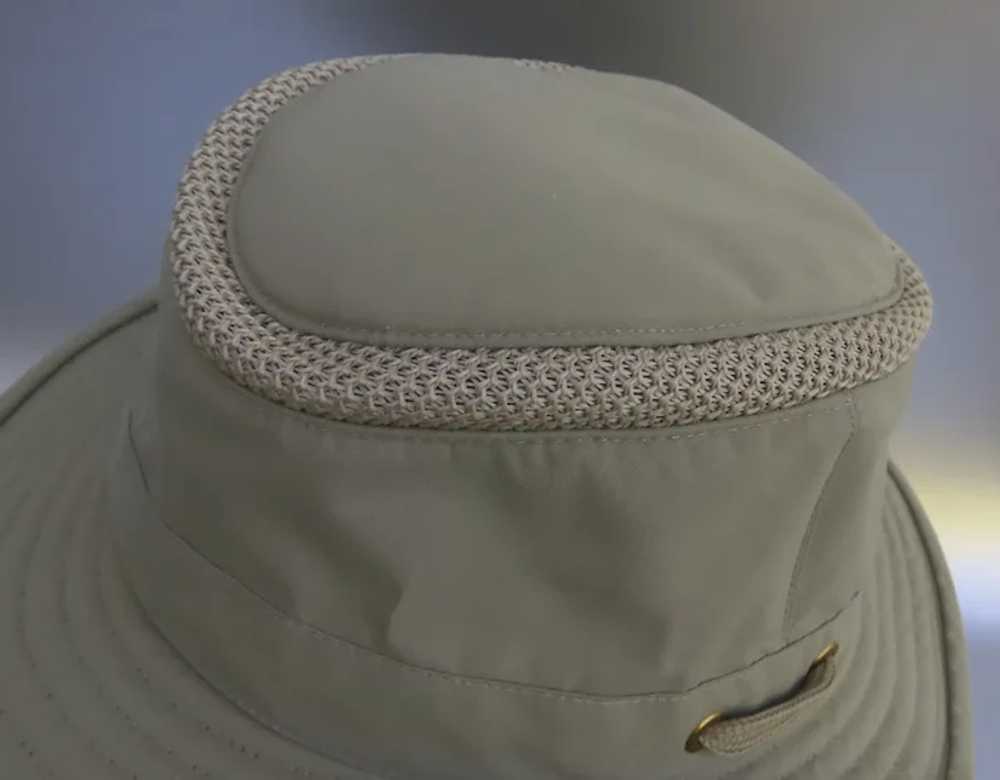 Tilley LTM5 Nylon Airflo Hat Khaki Size 6 7/8" - image 5