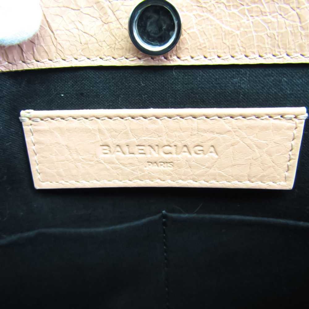 Balenciaga Navy Cabas Leather in Fuchsia - image 7
