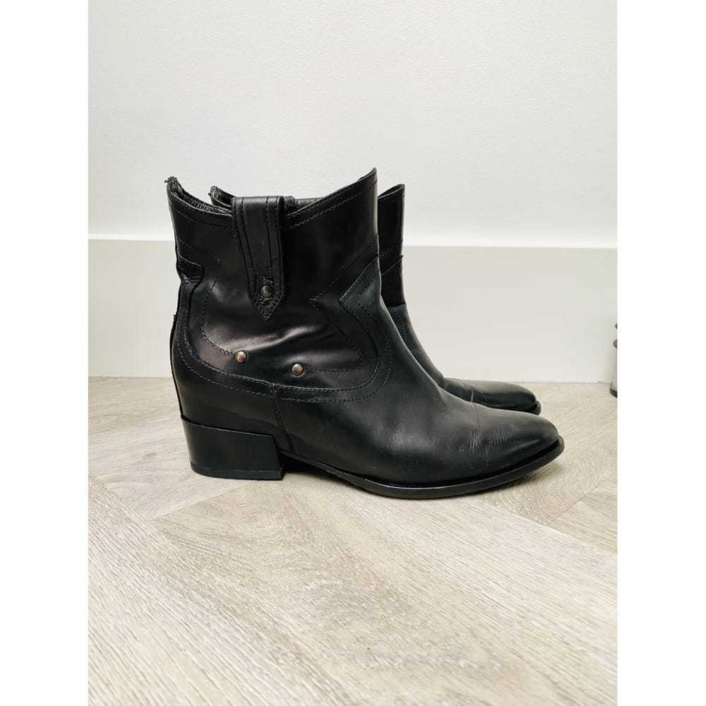 Alberto Gozzi Leather western boots - image 3