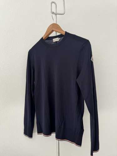 Moncler Lightweight Knitted Wool Sweater