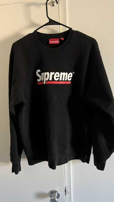 Supreme Supreme Underline Crewneck Black L