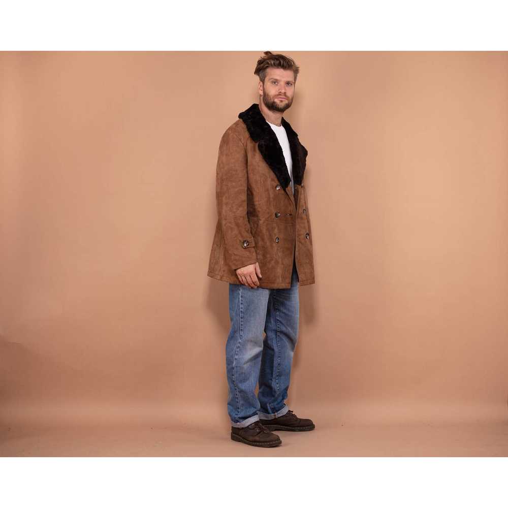 Retro Jacket × Sheepskin Coat × Vintage Vintage 7… - image 2