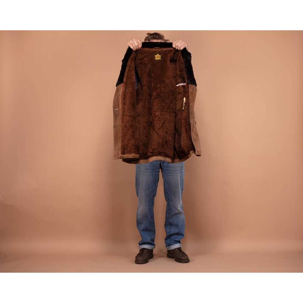 Retro Jacket × Sheepskin Coat × Vintage Vintage 7… - image 4