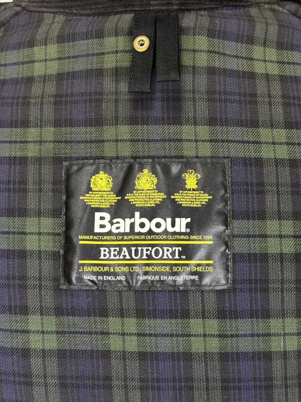 Barbour Vintage Barbour Beaufort Fresh Waxed Hunt… - image 9