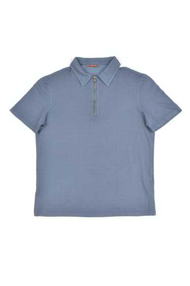 L-V Premium Polo Shirt Navy Blue – Leftovers Den