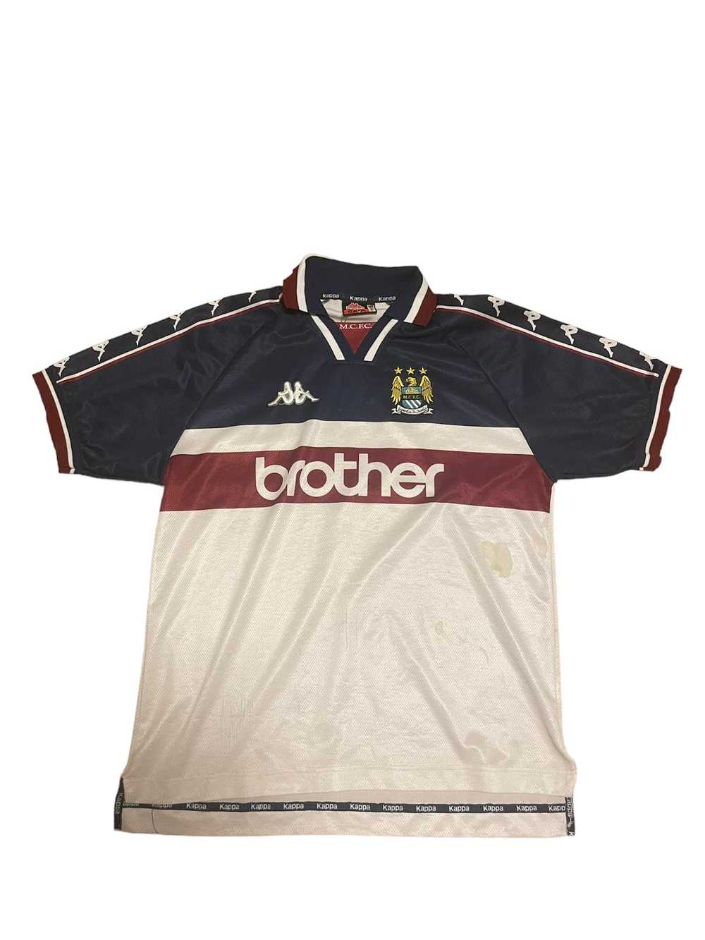 Kappa × Soccer Jersey 97/98 Manchester City away - image 1