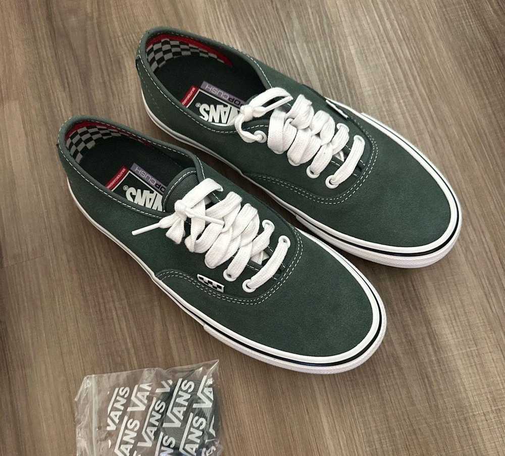 Streetwear × Vans × Vintage dark green vans - image 1