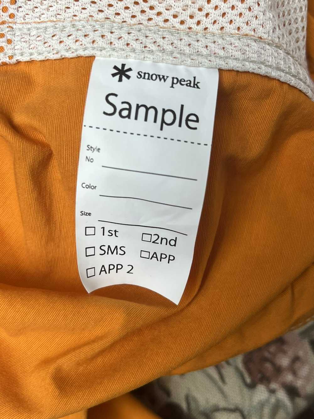 Snow Peak *Sample* Snow Peak Quarter Zip Anorak - image 3