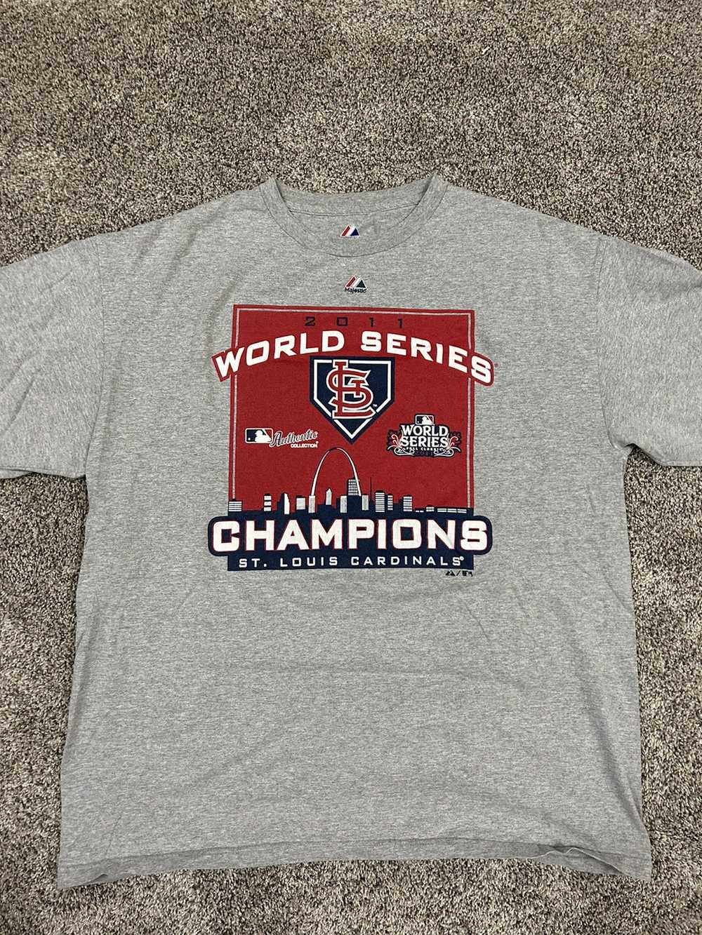 Majestic St. Louis Cardinals x World Series Champ… - image 1