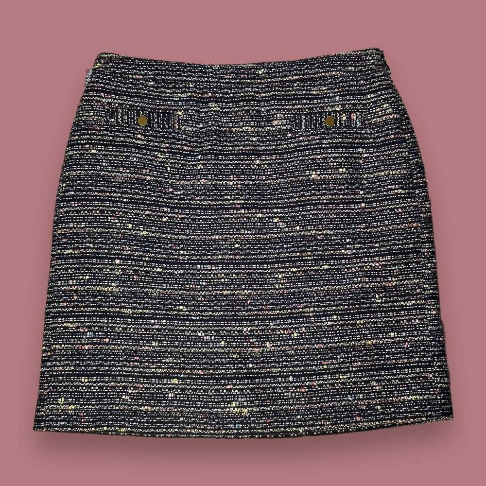 Loft Loft Multicolor Tweed Career Pencil Skirt Si… - image 1