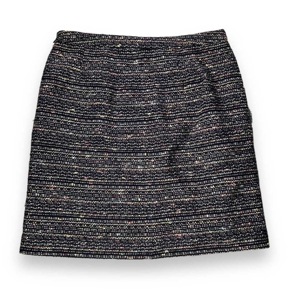 Loft Loft Multicolor Tweed Career Pencil Skirt Si… - image 2