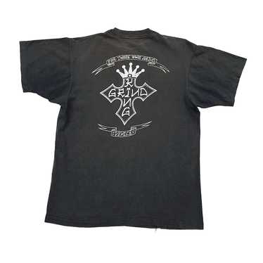 Vintage 90s GRIND T Shirt Hip Hop Spell Out Skateboar… - Gem