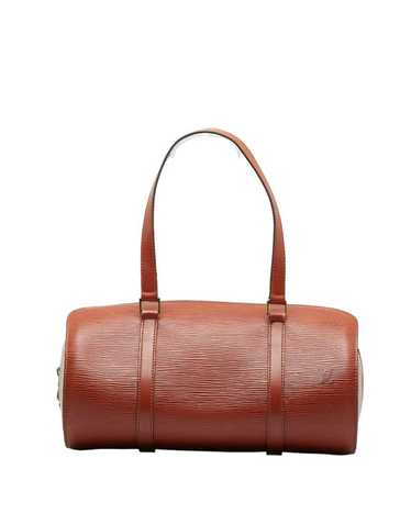 Louis Vuitton Epi Soufflot with Pouch Bag in Brown - image 1