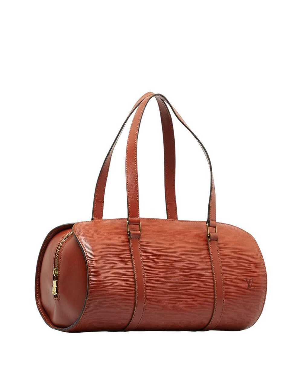 Louis Vuitton Epi Soufflot with Pouch Bag in Brown - image 2