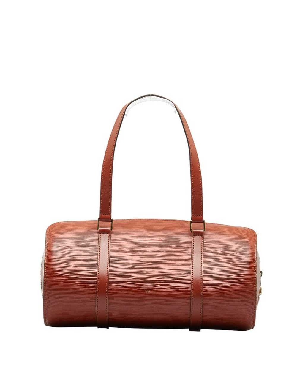 Louis Vuitton Epi Soufflot with Pouch Bag in Brown - image 3