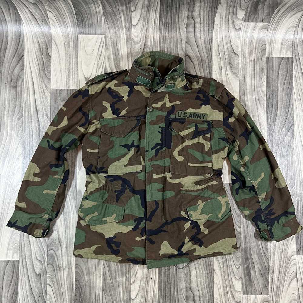 Other Vintage 1985 M-65 Field Coat SMALL SHORT Wo… - image 1