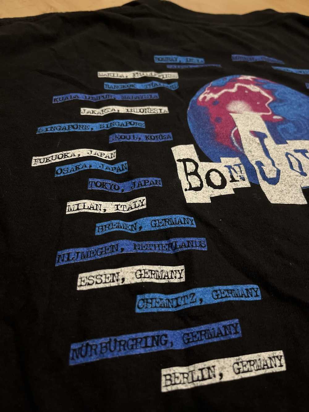 Bon Jovi × Tour Tee × Vintage Bon Jovi vintage to… - image 10