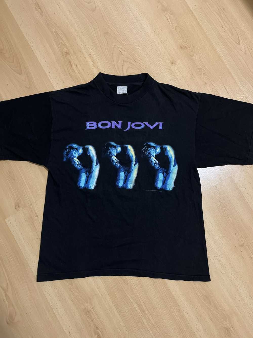 Bon Jovi × Tour Tee × Vintage Bon Jovi vintage to… - image 1